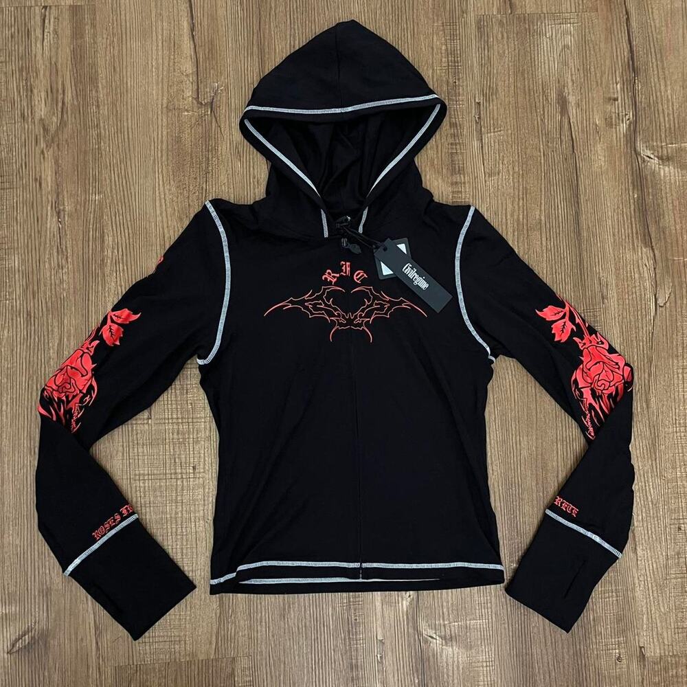 Civil regime xl zip up